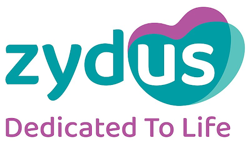 Logo of Zydus Lifescience.